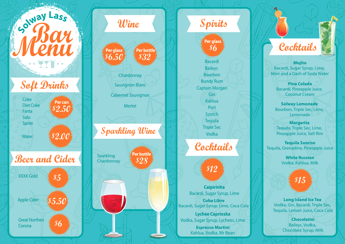 menu graphical user interface