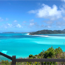 a view of a large body of water